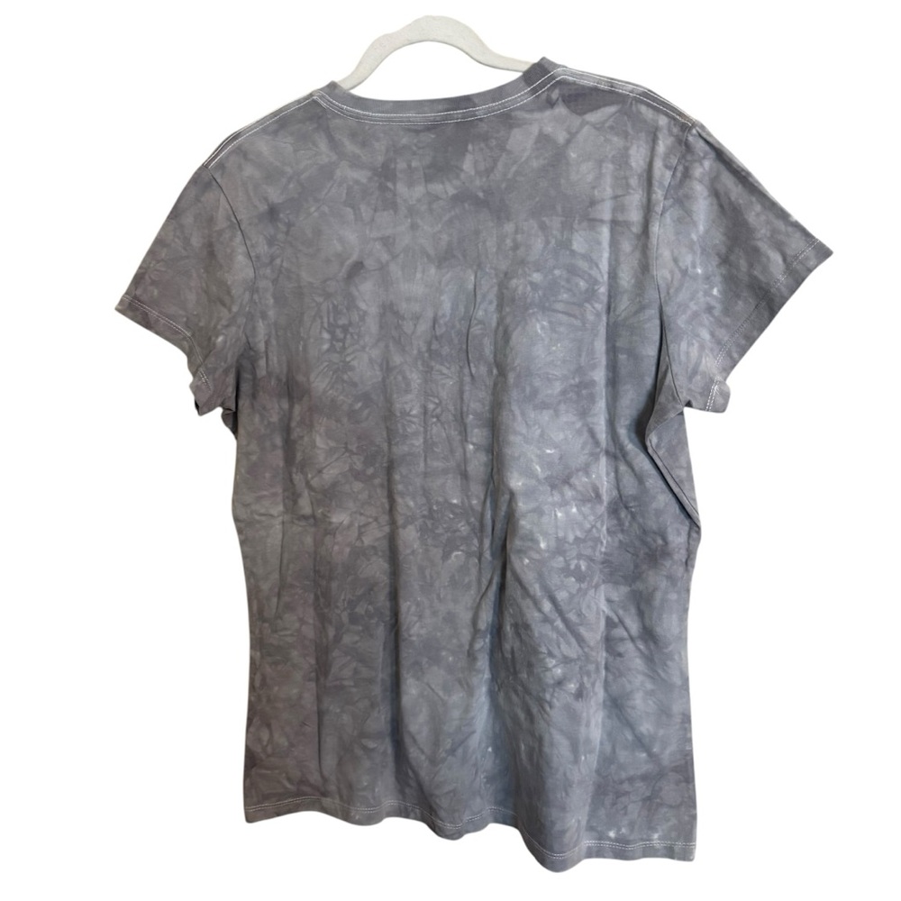 The Mountain Patriotic Tiger Face Gray Tie Dye Women's XL‎ - Picture 3 of 4